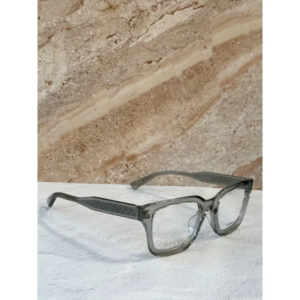 NEW Gucci GG2071OL Transparent Grey Unisex Eyeglasses Frames